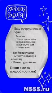 Помощник Руководителя в городе Нежный